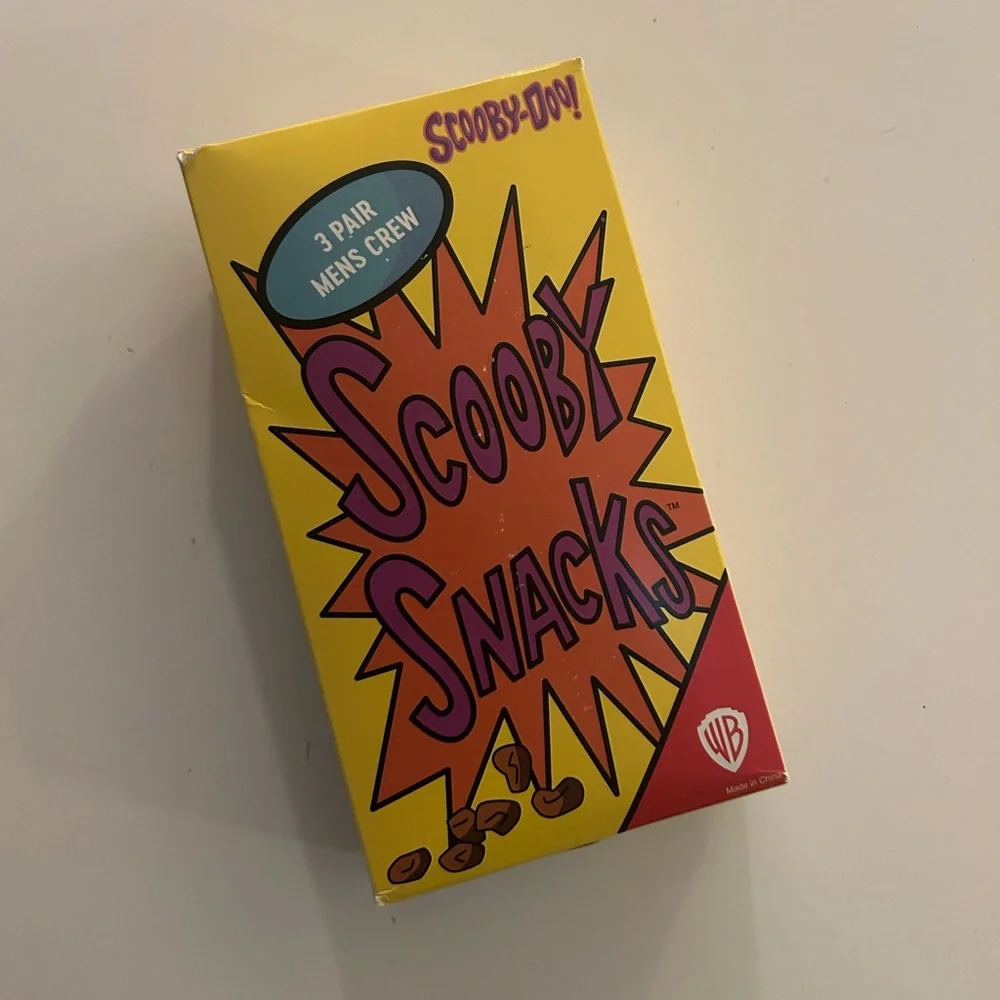 COPY - NIB Bioworld Scooby-Doo! Scooby Snacks 3 pair men’s crew socks sock size… - Picture 2 of 8
